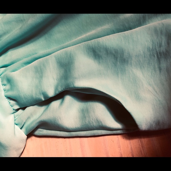 City of Triangles Mint Green Pocket Dress L - Picture 3 of 8